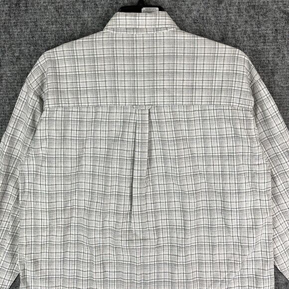 Columbia Shirt Mens Extra Large Plaid Business Casual Long Sleeve Button Down - Picture 4 of 11
